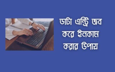 ডাটা এন্ট্রি কি? ডাটা এন্ট্রি জব করে অনলাইনে ইনকাম করার উপায়