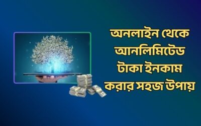 অনলাইন থেকে আনলিমিটেড টাকা ইনকাম করার সহজ উপায়