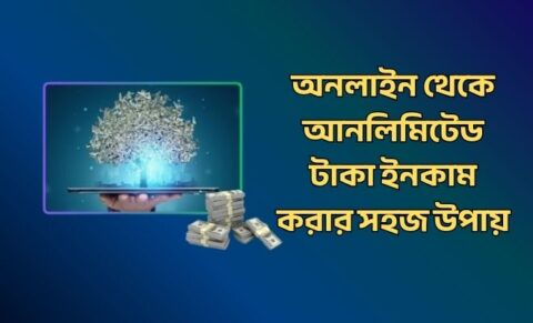 অনলাইন থেকে আনলিমিটেড টাকা ইনকাম করার সহজ উপায়