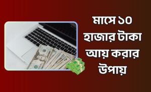 মাসে ১০ হাজার টাকা আয় করার উপায়