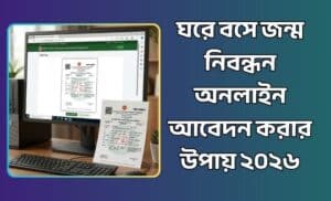 জন্ম নিবন্ধন অনলাইন আবেদন