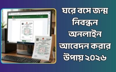 ঘরে বসে জন্ম নিবন্ধন অনলাইন আবেদন করার উপায় ২০২৬