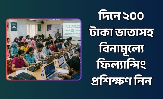 বিনামূল্যে ফিল্যান্সিং প্রশিক্ষণ
