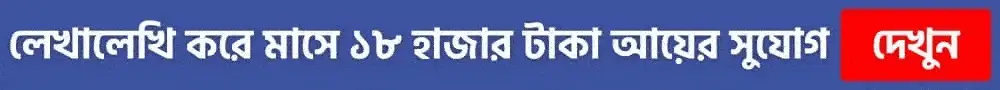 আয়ের সুযোগ