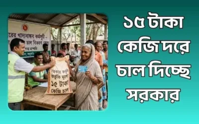 ১৫ টাকা কেজি দরে চাল দিচ্ছে সরকার: কারা পাবেন