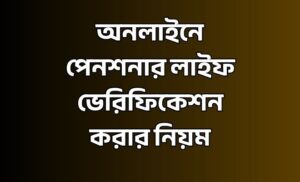 লাইফ ভেরিফিকেশন করার নিয়ম